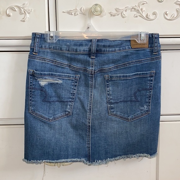 American eagle jean skirt size 6 regular - Picture 2 of 3